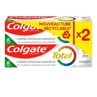 Carrefour Market Colgate dentifrice total défense 24h offre