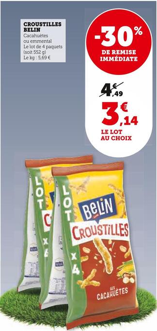 U Express Belin croustilles offre