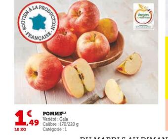 U Express Pomme offre