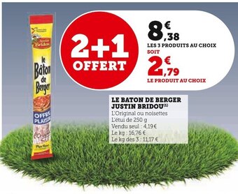 Justin bridou le baton de berger