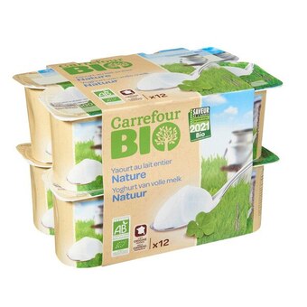 Carrefour Carrefour bio yaourt nature offre