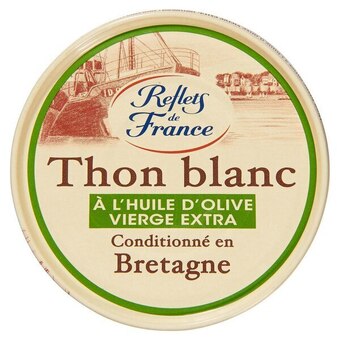 Carrefour Reflets de france thon blanc à l'huile d'olive offre