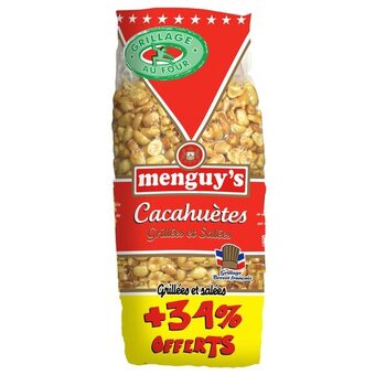 Carrefour Menguy's cacahuètes grillées offre