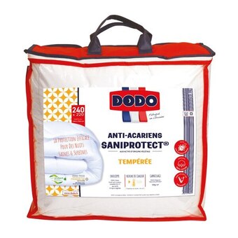 Carrefour Dodo couette anti-acarien saniprotect offre