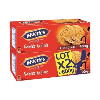 Carrefour Mc vities sablés anglais original offre