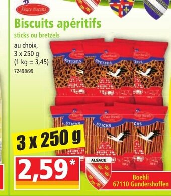 Norma Biscuits apéritifs offre