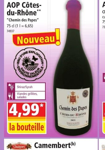 Norma AOP Côtes du Rhône offre