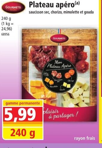 Norma Plateau apéro offre