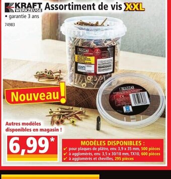 Norma KRAFT Assortiment de vis offre