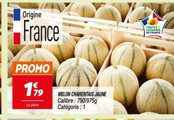 Netto MELON CHARENTAIS JAUNE offre