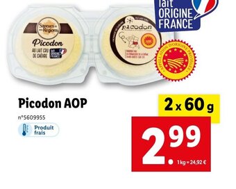 Lidl Picodon AOP offre