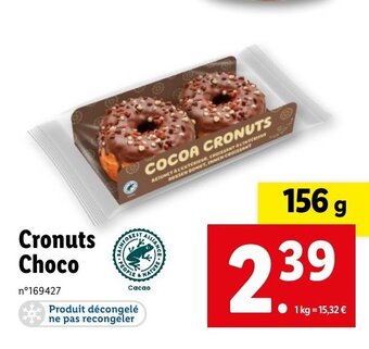 Lidl Cronuts Choco offre