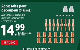 Lidl Accessoire pour découpeur plasma offre