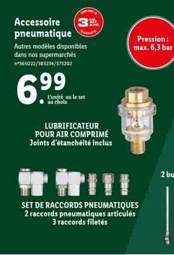 Lidl Accessoire pneumatique offre