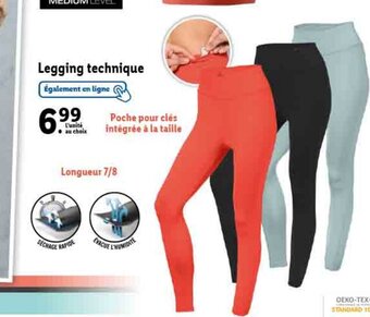 Lidl Legging technique offre