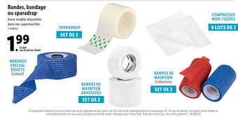 Lidl Bandes, bandage ou sparadrap offre