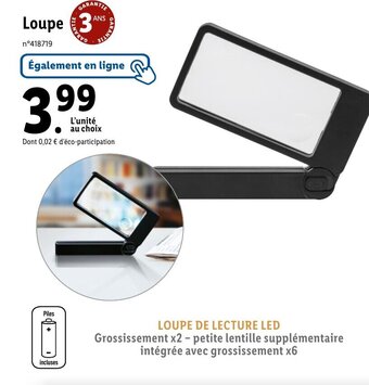 Lidl Loupe offre