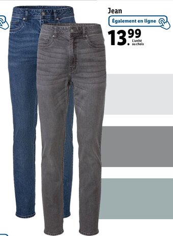 Lidl Jean offre