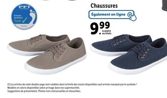 Lidl Chaussures offre