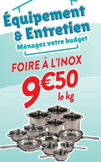 Cora x Carrefour FOIRE À L'INOX offre