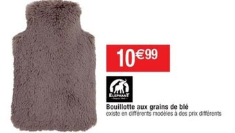 Cora x Carrefour Bouillotte aux grains de blé offre