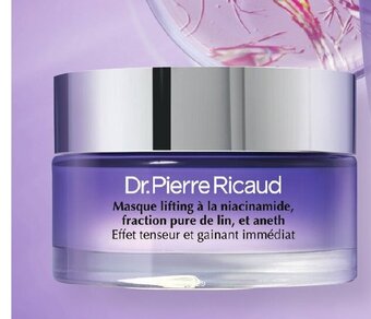 Dr Pierre Ricaud Masque lifting à la niacinamide, fraction pure de lin, et aneth offre