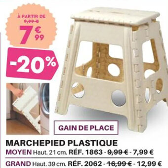 MARCHEPIED PLASTIQUE MOYEN