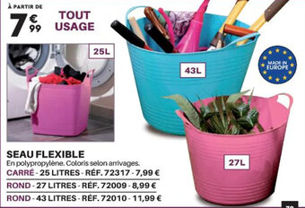 Shopix SEAU FLEXIBLE offre