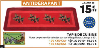 TAPIS DE CUISINE