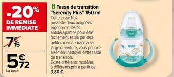 Carrefour Tasse de transition Plus" 150 ml offre