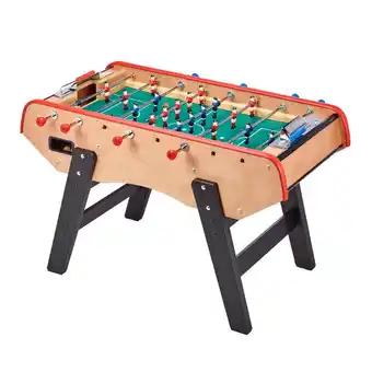 Babyfoot adulte luxe en bois - barres télescopiques - 2 à 4 joueurs