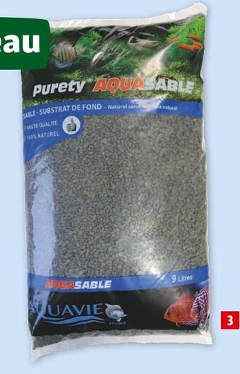 Maxi Zoo Sable naturel antinéa substrat de fond offre