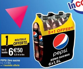 Cora x Carrefour PEPSI Zéro sucres offre