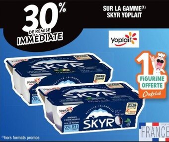 Cora x Carrefour SUR LA GAMME(¹) SKYR YOPLAIT offre