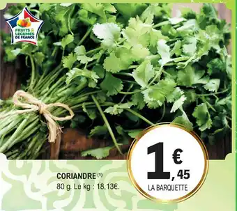 E.Leclerc Coriandre offre