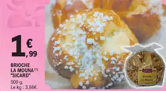 Brioche La Mouna 