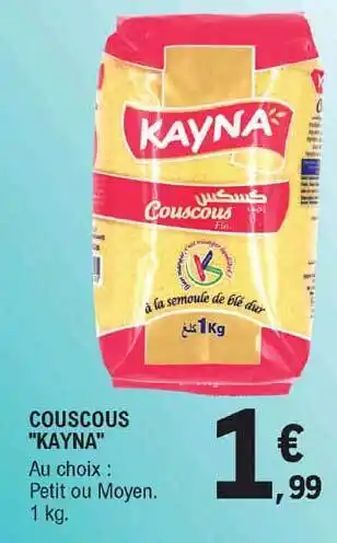 E.Leclerc Couscous offre