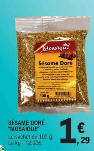 E.Leclerc Sésame Doré offre
