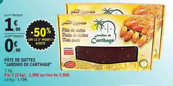 E.Leclerc Pâte De Dattes offre