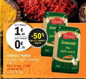 E.Leclerc Semoule offre