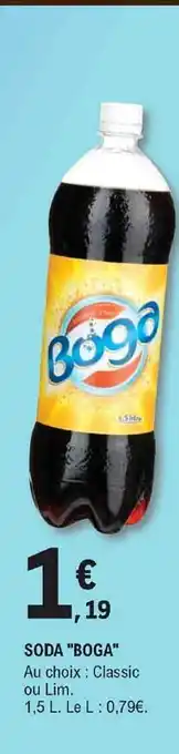 E.Leclerc Soda offre