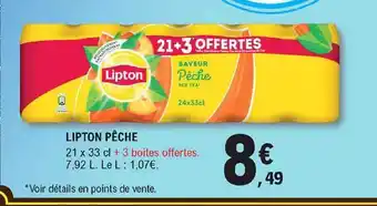 E.Leclerc Lipton Pêche offre
