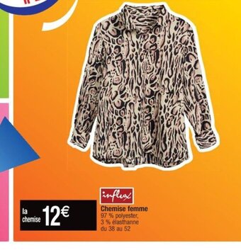Cora x Carrefour Chemise femme offre