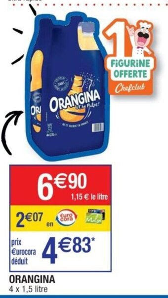Cora x Carrefour ORANGINA offre