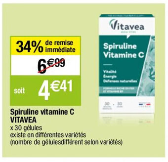 Spiruline vitamine C VITAVEA