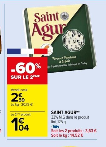 Carrefour Market SAINT AGUR offre
