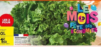 Carrefour Market Salade Batavia offre