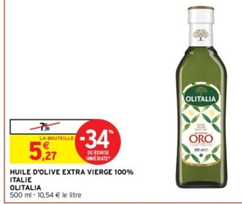 Intermarché HUILE D'OLIVE EXTRA VIERGE ITALIE OLITALIA offre
