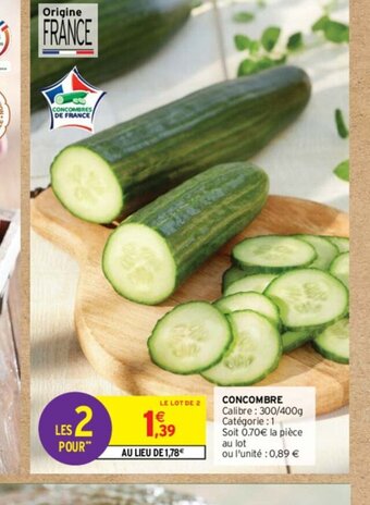 Intermarché CONCOMBRE offre