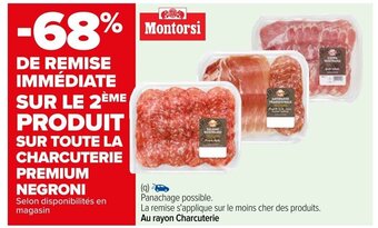 Carrefour SUR TOUTE LA CHARCUTERIE PREMIUM NEGRONI offre